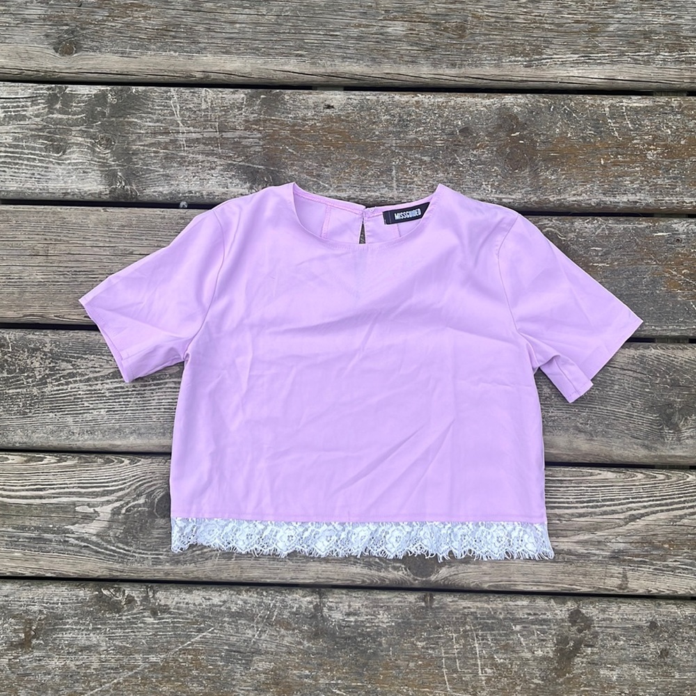Missguided Crop Blouse
